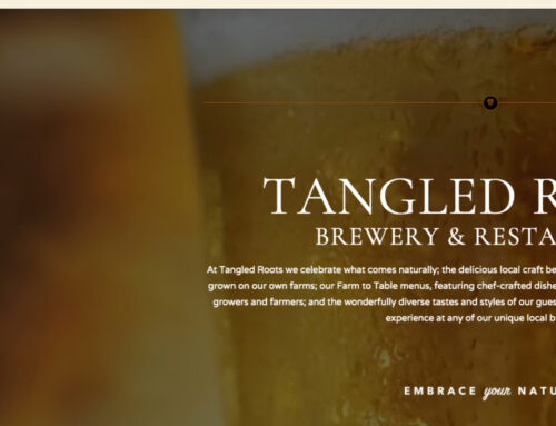 Tangled Roots Brewing Company Website