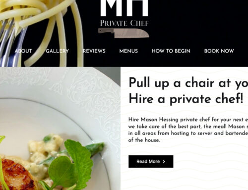 Private Chef Mason Hessing Website